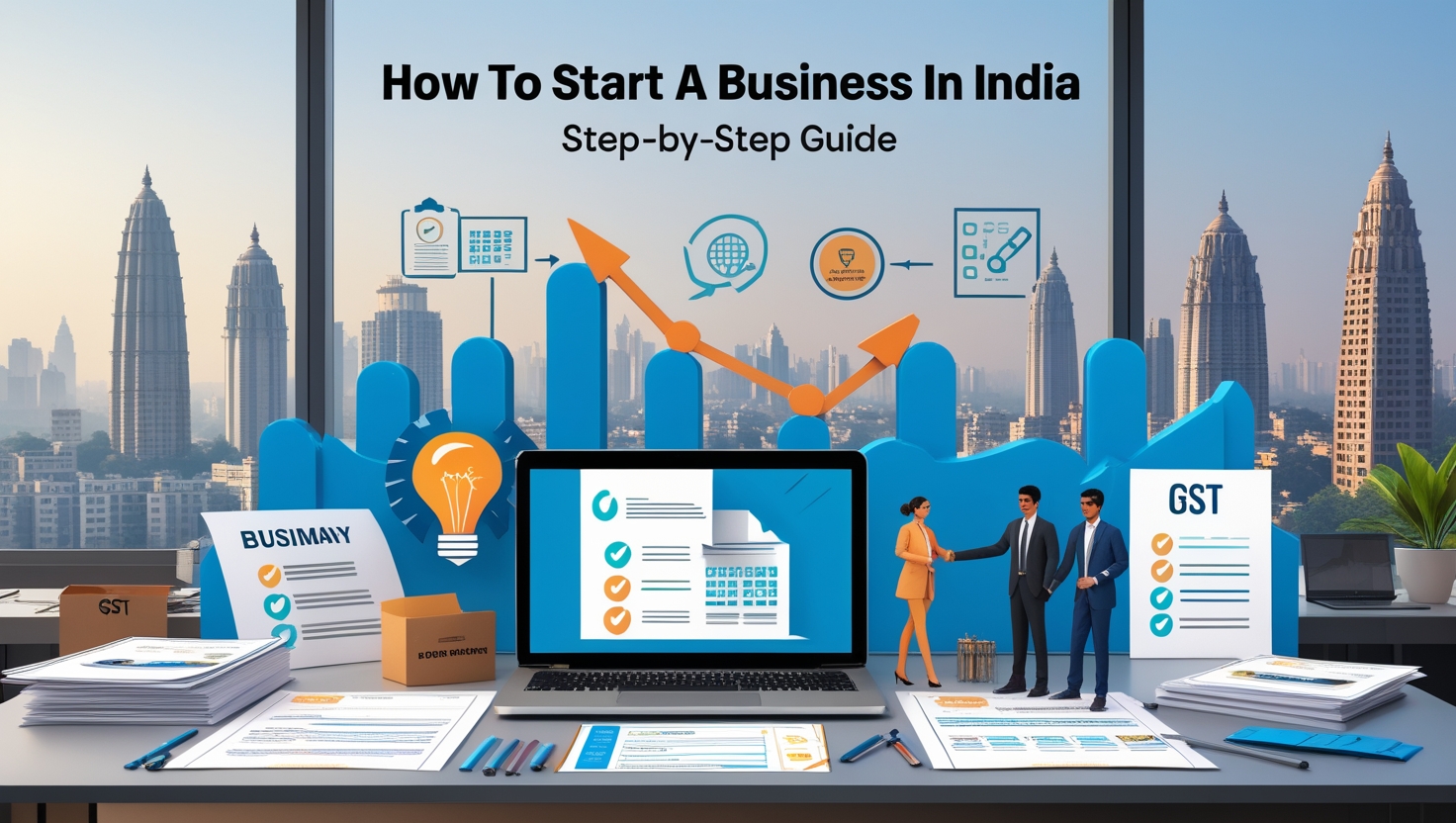 How To Start A Business In India: Step-by-Step Free Guide Company Setup ...